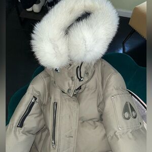 Authentic green Moose knuckle coat